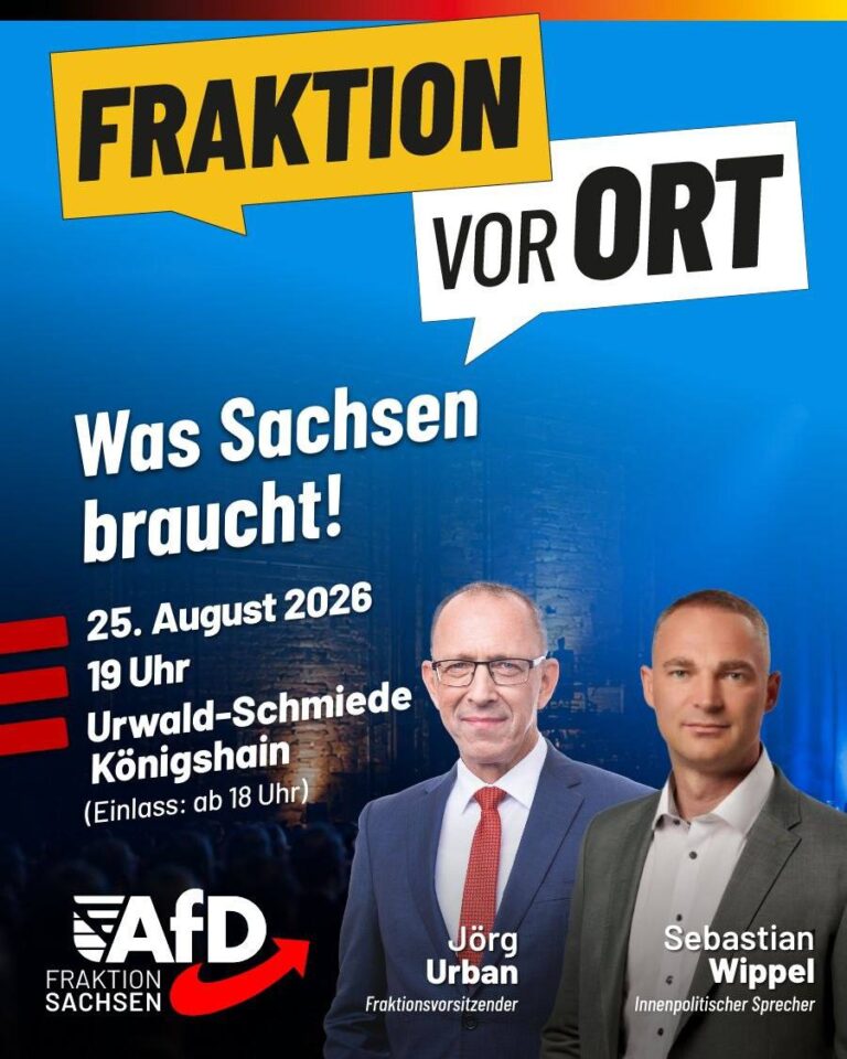 Fraktion vor Ort